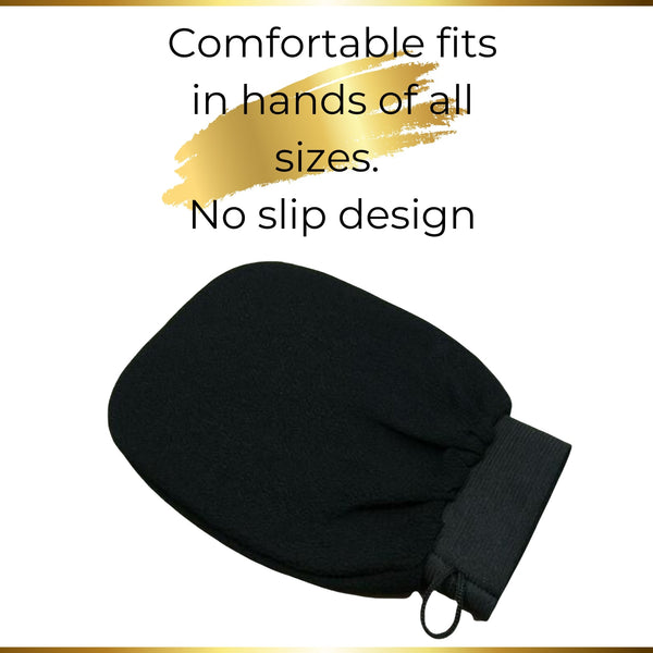 REBLX Premium Scrubbing Mitt - Comfortable Fits in hands of all sizes. No slip design