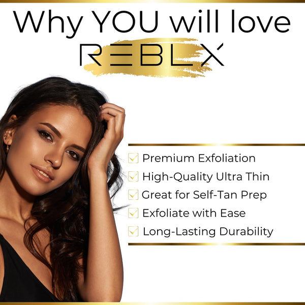 REBLX Exfoliating Scrubbing Mitt - Why you will love REBLX