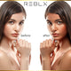 Why you will love REBLX. Best Self Tanner. Best Sunless Self Tan. Before and after using the best self tanner. 